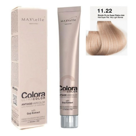 Blond Foarte Deschis Platinat Irise 11.22- Vopsea Colora MaXXelle cu extract de Goji 100 ML