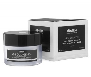 Face and neck cream with collagen and vitamins A, C and E, G-3 BULLON 50 ML