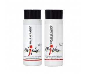 Kit Oliplex reconstruction and stabilization of hair no 1 and 2 * 100ml Ihair Keratin