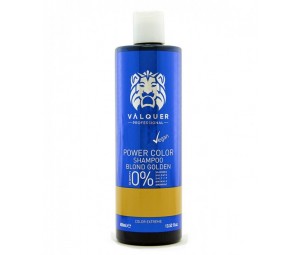 Power Color Golden Blonde Shampoo - 400 Ml. Valquer