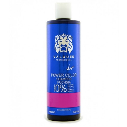 Power Color Fuchsia Shampoo - 400 Ml. Valquer