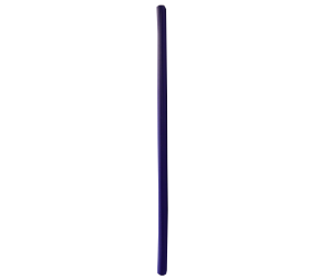 Soft flexible hair curler violet 0.8*23cm Ihair Keratin 10 pieces