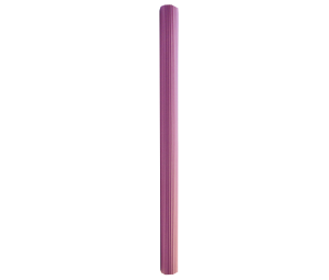 Soft flexible hair curler purple 1.8*23cm Ihair Keratin 6 pieces