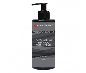 Hydration Shampoo Total Repair Black Line Ihair Keratin 300ml