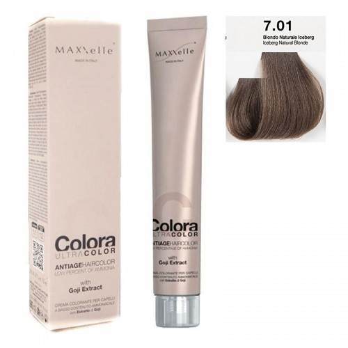 Grey Blond Natural 7.01 Colora Maxxelle with natural fruit of Goji 100 ML