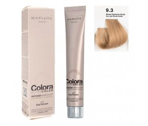 Very light golden blonde 9.3 Colora MaXXElle with natural fruit of Goji 100 ML