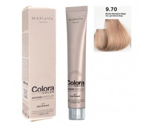 Very Light Blond Beige 9.70 Colora MaXXElle with natural fruit of Goji 100 ML