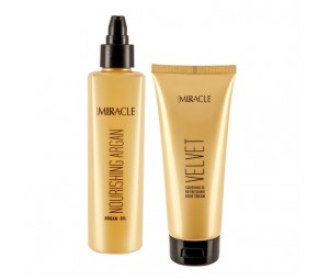 Promo set Nourishing argan oil Miracle 100ml + Velvet calming after sun Cream Maxxelle 200ml
