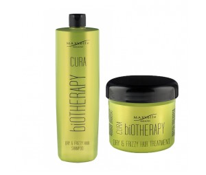 Promo Set Dry & frizzy hair Shampoo 1000ml + Hair Mask Cura Maxxelle 500ml